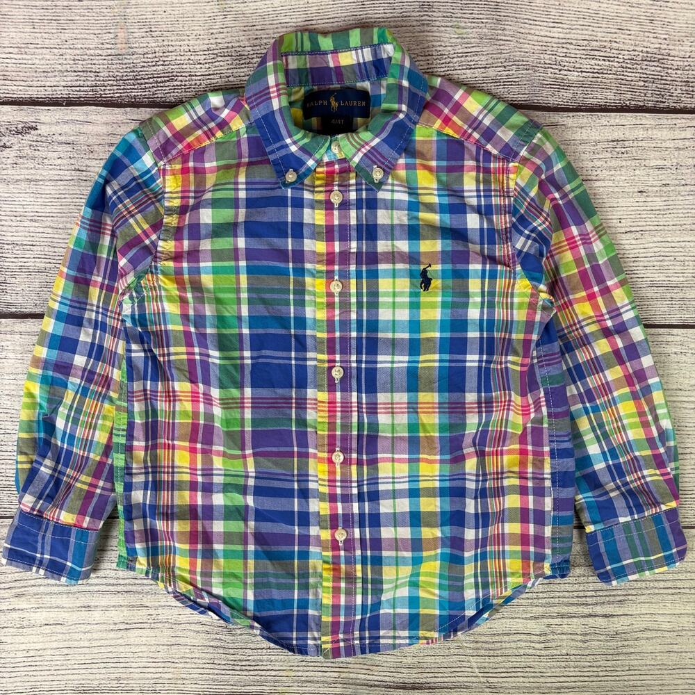 Polo Ralph Lauren Multicolor Button Up Long Sleeve Shirt